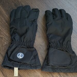 Lands' End Black Insulated Gloves